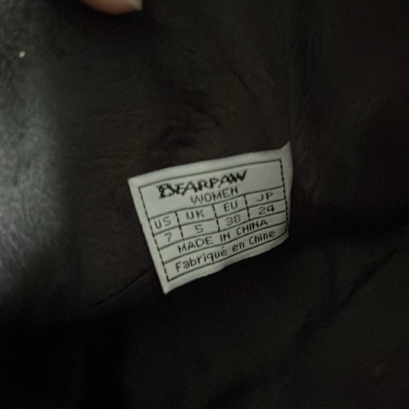 Bearpaw Madeline Women's Heeled Goat Fur Fleece Lined Boot, Size 7, EUC - Picture 11 of 14